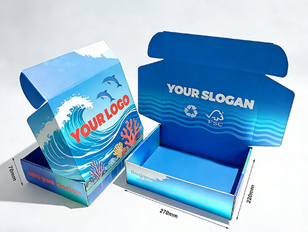 Double Printing Corrugated Shipping Boxes